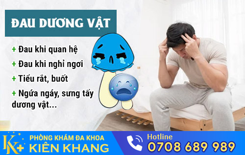 đau dương vật