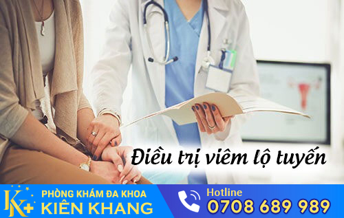 Hỗ trợ điều trị viêm lộ tuyến