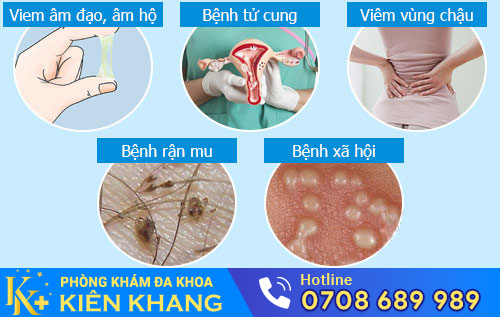 Các bệnh phụ khoa thường gặp