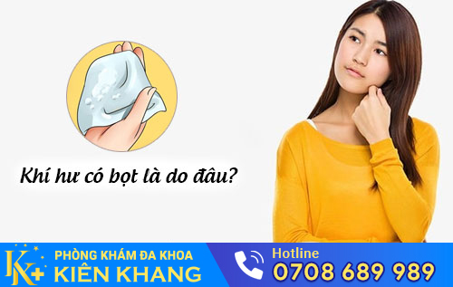 Khí hư có bọt