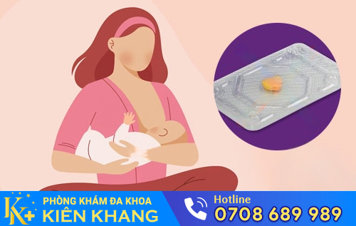 Không nên uống thuốc phá thai khi cho con bú