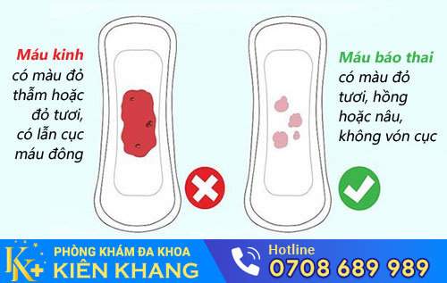 máu báo thai