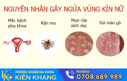 Ngứa âm đạo do nhiều nguyên nhân gây nên